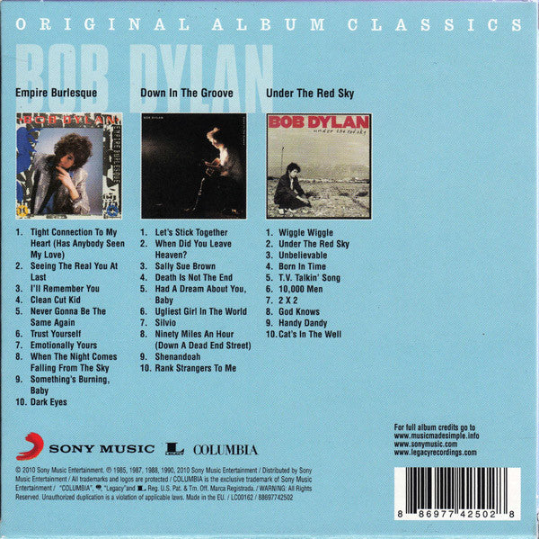 Bob Dylan : Original Album Classics (3xCD, Comp)