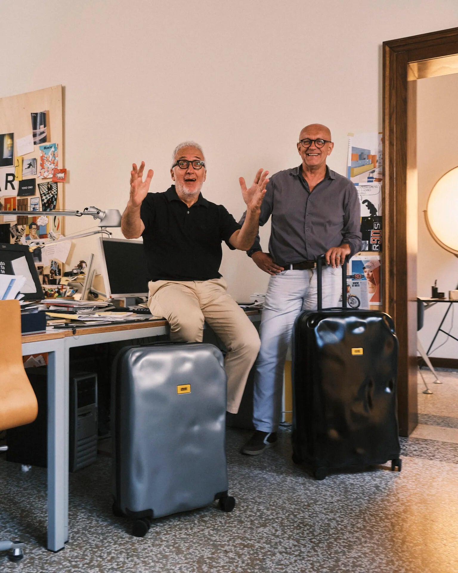 Icon, Large 4 Wheels Suitcase | Crash Baggage - Wake Concept Store  