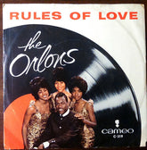 The Orlons : Rules Of Love (7", Single)