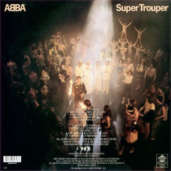 ABBA : Super Trouper (LP, Album, RE, RM, 180)