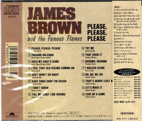 James Brown & The Famous Flames : Please, Please, Please (CD, Album, Mono, RE)