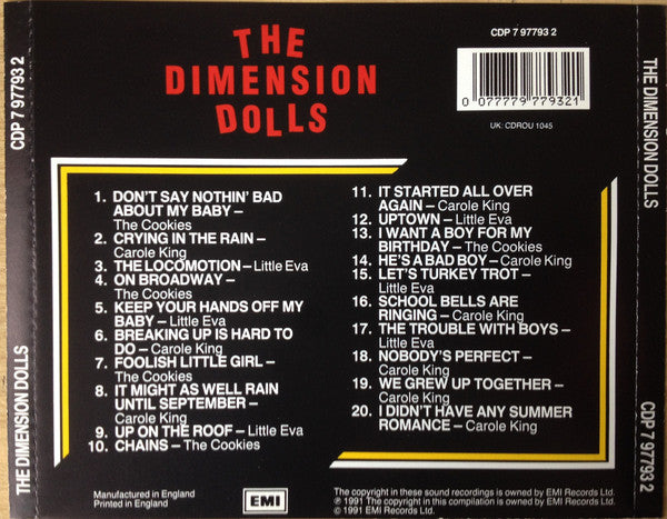 Various : The Dimension Dolls (CD, Comp, RE)