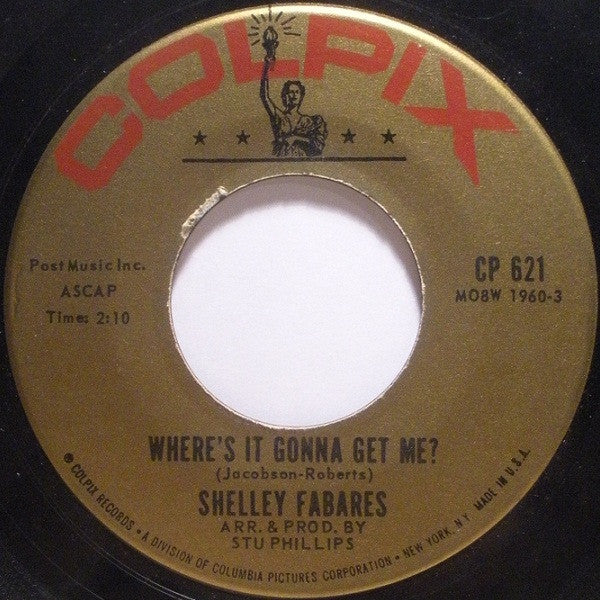 Shelley Fabares : Johnny Angel / Where's It Gonna Get Me? (7", Single, RCA)