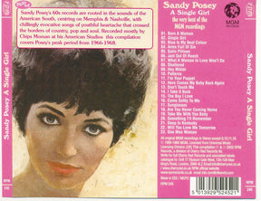 Sandy Posey : A Single Girl: The Very Best Of The MGM Recordings (CD, Comp)
