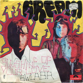 Cream (2) : Sunshine Of Your Love / Swlabr (7", Single, Mono)