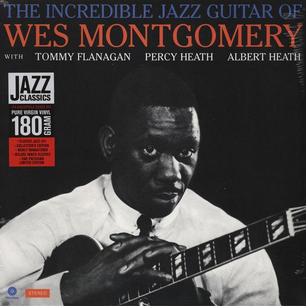 Wes Montgomery : The Incredible Jazz Guitar Of Wes Montgomery (LP, Album, Ltd, RE, RM, 180)