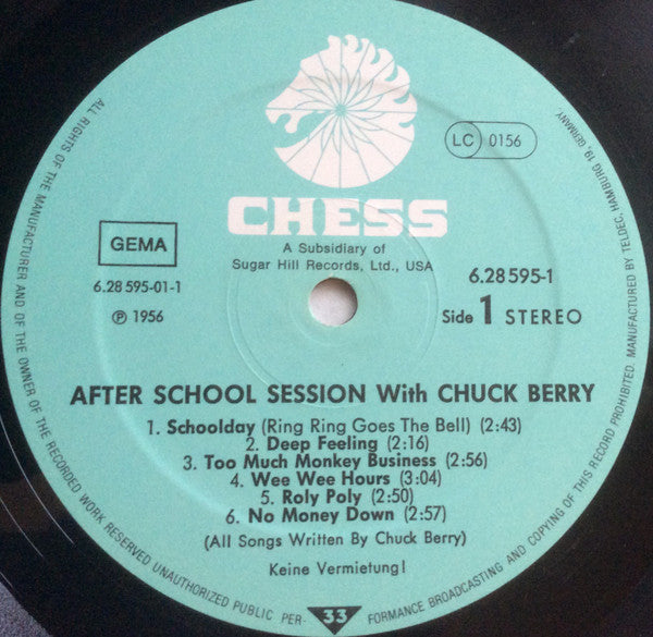 Chuck Berry : After School Session / One Dozen Berrys (Comp + LP, Album, RE + LP, Album, RE)