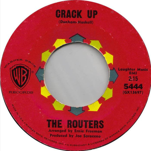 The Routers : Crack Up / Let's Dance (7", Styrene)