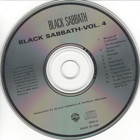 Black Sabbath : Black Sabbath Vol. 4 (CD, Album, RE)