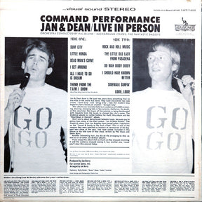 Jan & Dean : Command Performance/Live In Person (LP, Album, Roc)