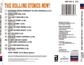 The Rolling Stones : The Rolling Stones, Now! (CD, Album, RP)