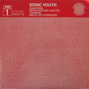 Sonic Youth : Anagrama (12", EP, Red)