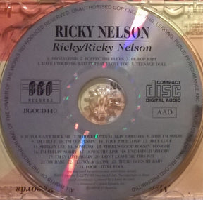 Ricky Nelson (2) : Ricky / Ricky Nelson (CD, Comp, RM)