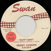 Freddy Cannon : Patty Baby (7", Single)