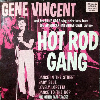 Gene Vincent : From The American-International Picture "Hot Rod Gang" (LP, Comp, Mon)