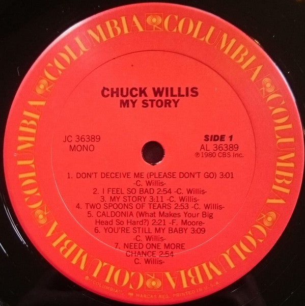 Chuck Willis : My Story (LP, Comp, Mono)