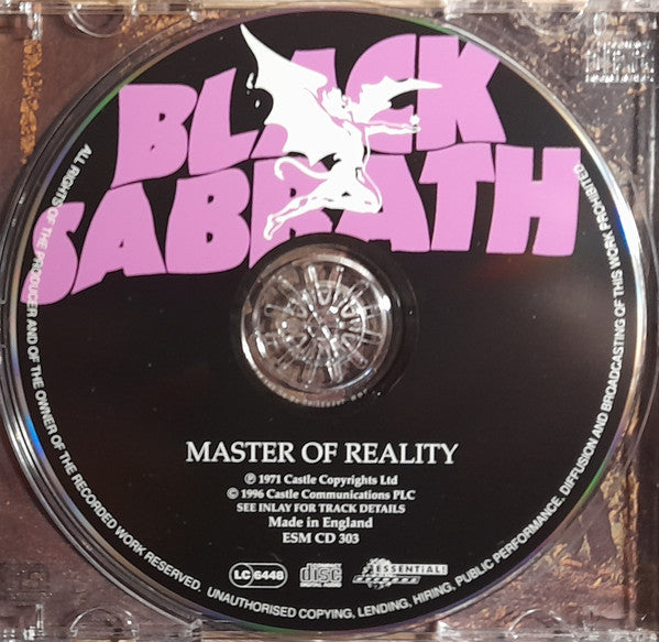 Black Sabbath : Master Of Reality (CD, Album, RE, RM, RP, Uni)