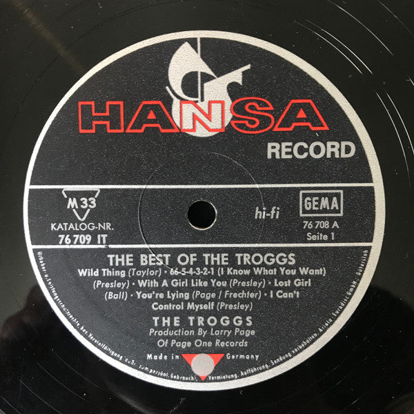 The Troggs : The  Best Of The Troggs (LP, Comp, Mono)