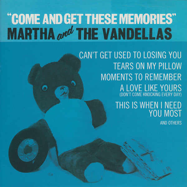 Martha Reeves & The Vandellas : Come And Get These Memories (CD, Mono, RE, RM)