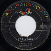 Paul Anka : Just Young (7", Styrene, She)