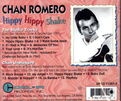 Chan Romero : Hippy Hippy Shake (CD, Comp)