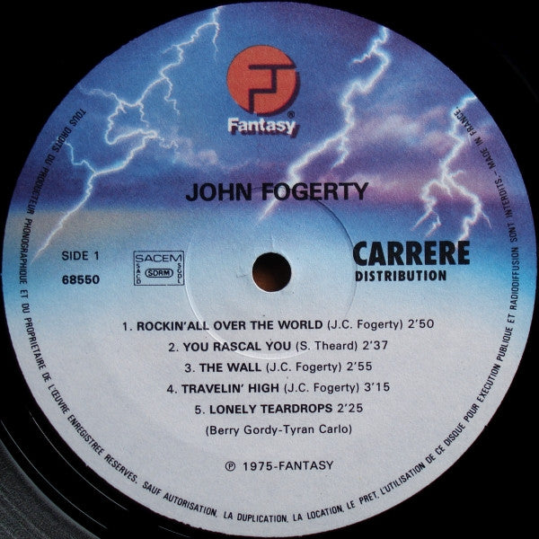 John Fogerty : John Fogerty (LP, Album, RE)
