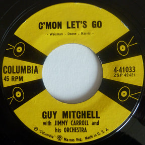 Guy Mitchell : C'mon Let's Go (7", Single)