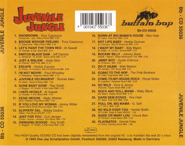 Various : Juvenile Jungle (CD, Comp)