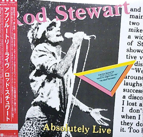 Rod Stewart : Absolutely Live (2xLP, Album, Gat)