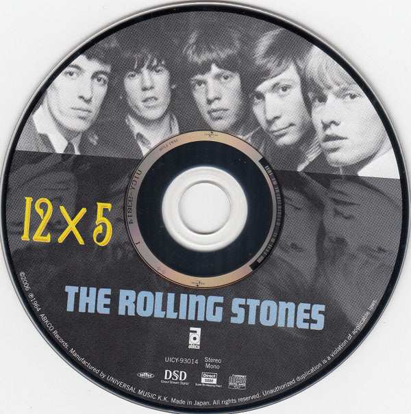 The Rolling Stones : 12x5 (CD, Album, Mono, Ltd, RE, RM)