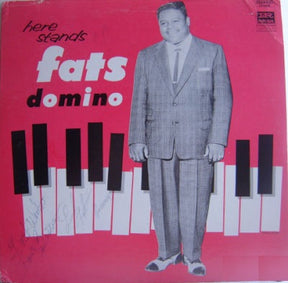 Fats Domino : Here Stands Fats Domino  (LP, Album, RE)