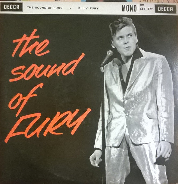 Billy Fury : The Sound Of Fury (10", Album, Mono, RE)