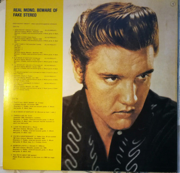 Elvis Presley : Good Rockin' Tonight (LP, Comp, Mono)