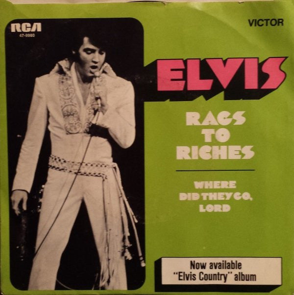 Elvis Presley : Where Did They Go, Lord (7", Single)