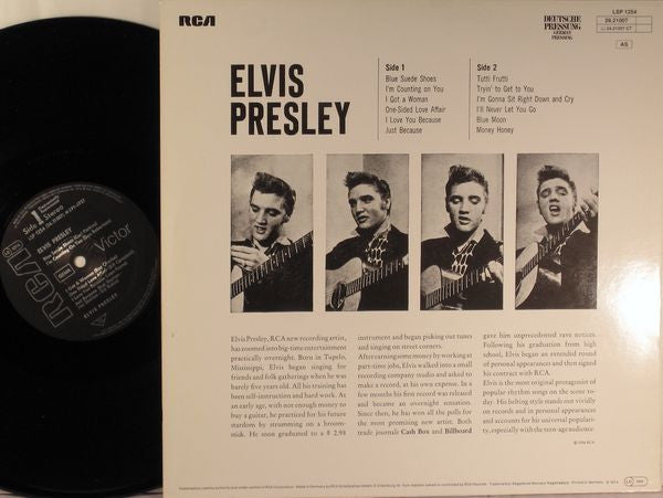 Elvis Presley : Elvis Presley (LP, Album, RE)
