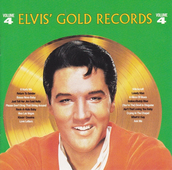Elvis Presley : Elvis' Gold Records - Volume 4 (CD, Comp, RE, RM)