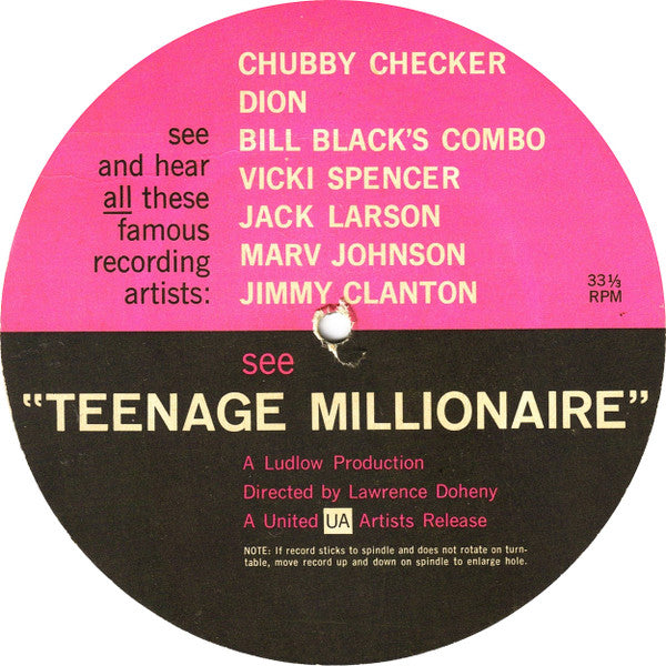 Jimmy Clanton : Teenage Millionaire (Flexi, 6", S/Sided)