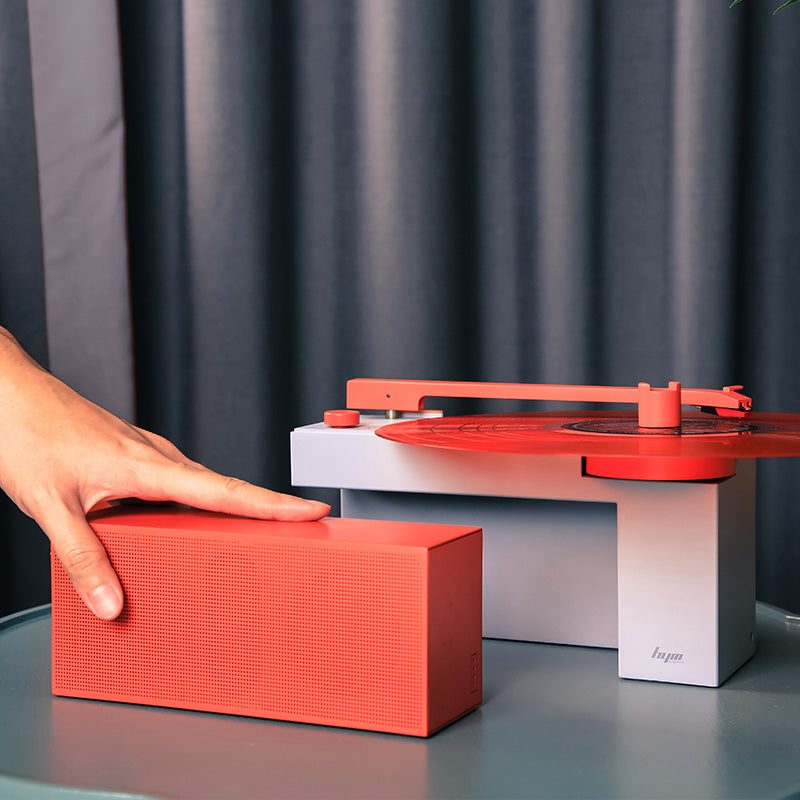 DUO: Turntable with a Detachable Bluetooth Speaker by HYM Seed Audio —  Kickstarter