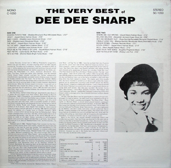 Dee Dee Sharp : The Very Best Of Dee Dee Sharp (LP, Comp, Mono)