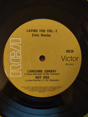 Elvis Presley With The Jordanaires : Loving You Vol. 2 (7", EP)