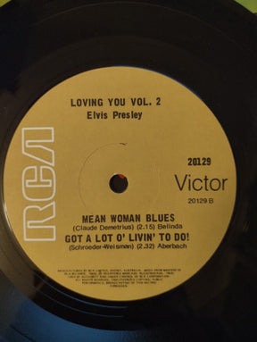 Elvis Presley With The Jordanaires : Loving You Vol. 2 (7", EP)