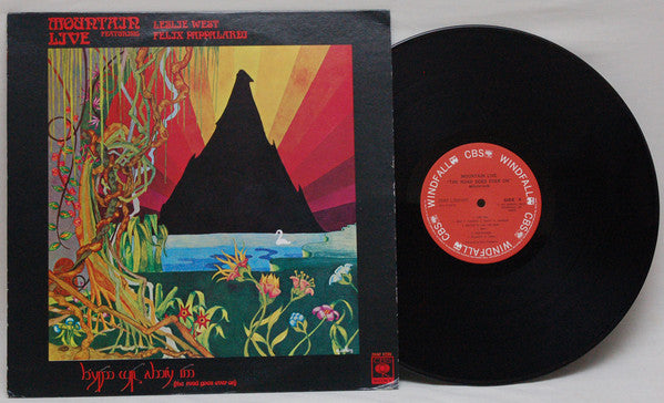 Mountain : Live: The Road Goes Ever On (LP, Album, RE)