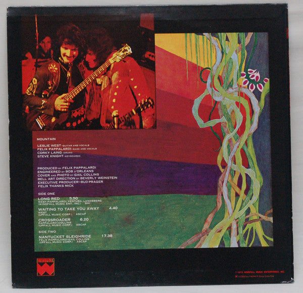 Mountain : Live: The Road Goes Ever On (LP, Album, RE)