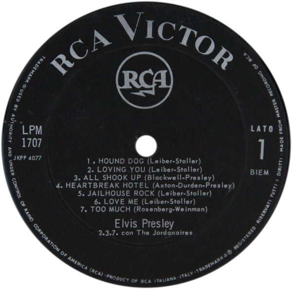 Elvis Presley : Elvis' Golden Records (LP, Comp, Mono, RP)