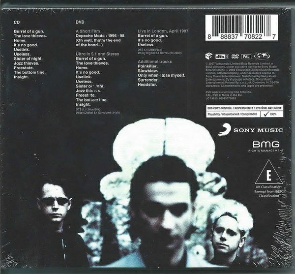 Depeche Mode : Ultra (CD, Album, RP + DVD-V, Copy Prot., Multichannel, P)