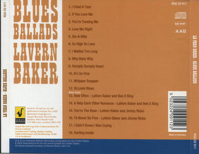 LaVern Baker : Blues Ballads (CD, Album, RE)