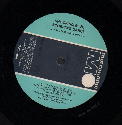 Shocking Blue : Scorpio's Dance (LP, Album, Gat)