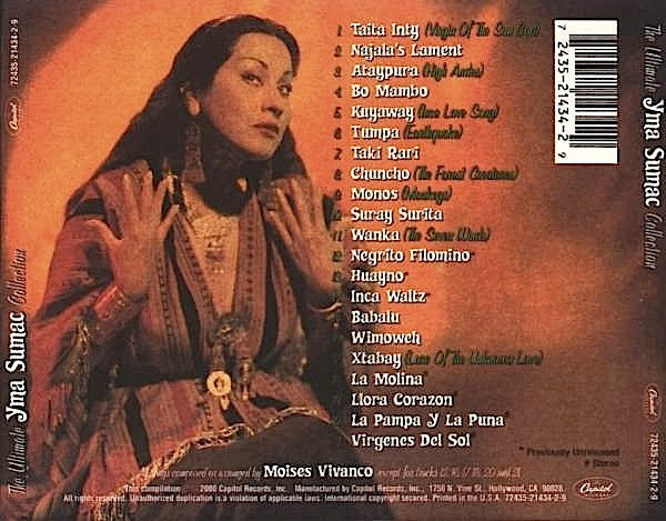 Yma Sumac : The Ultimate Yma Sumac Collection (CD, Comp, Mono)