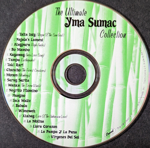 Yma Sumac : The Ultimate Yma Sumac Collection (CD, Comp, Mono)