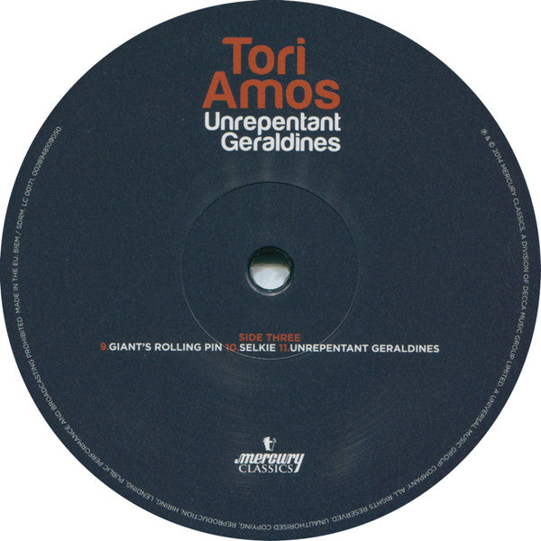 Tori Amos : Unrepentant Geraldines (2xLP, Album)